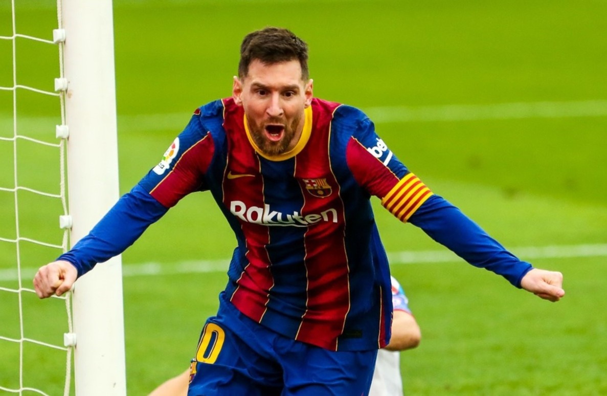 Messi giup Barca chiem vi tri cua Real Madrid hinh anh