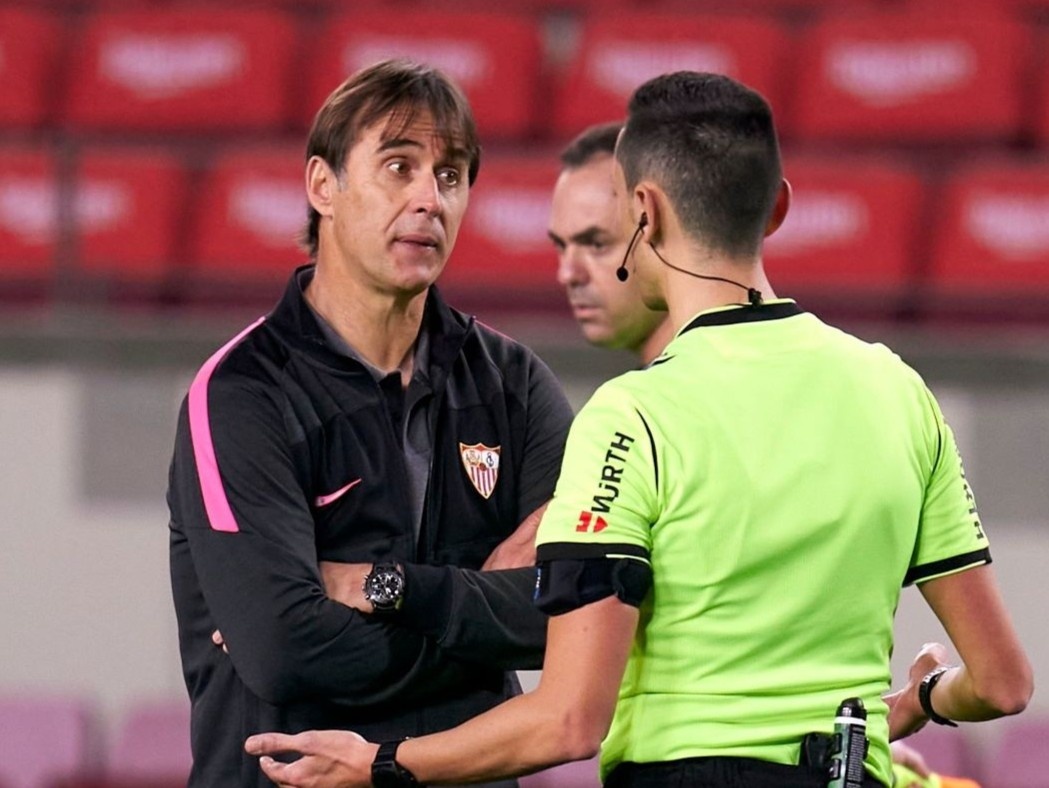 Trong tai gay tranh cai o tran thang cua Barca hinh anh