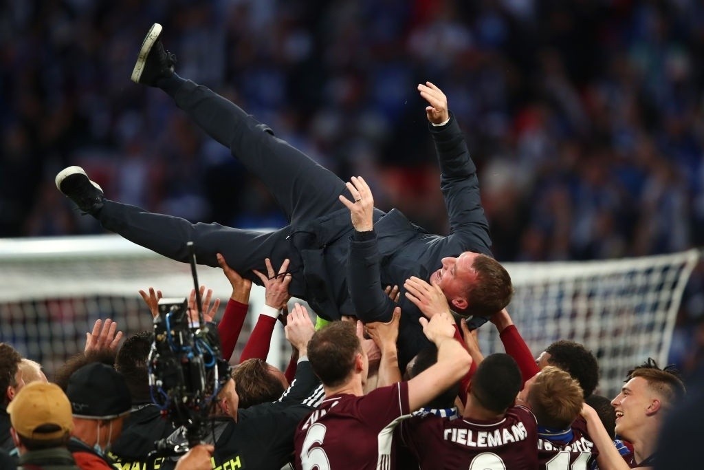 Leicester vo oa cam xuc khi vo dich FA Cup hinh anh