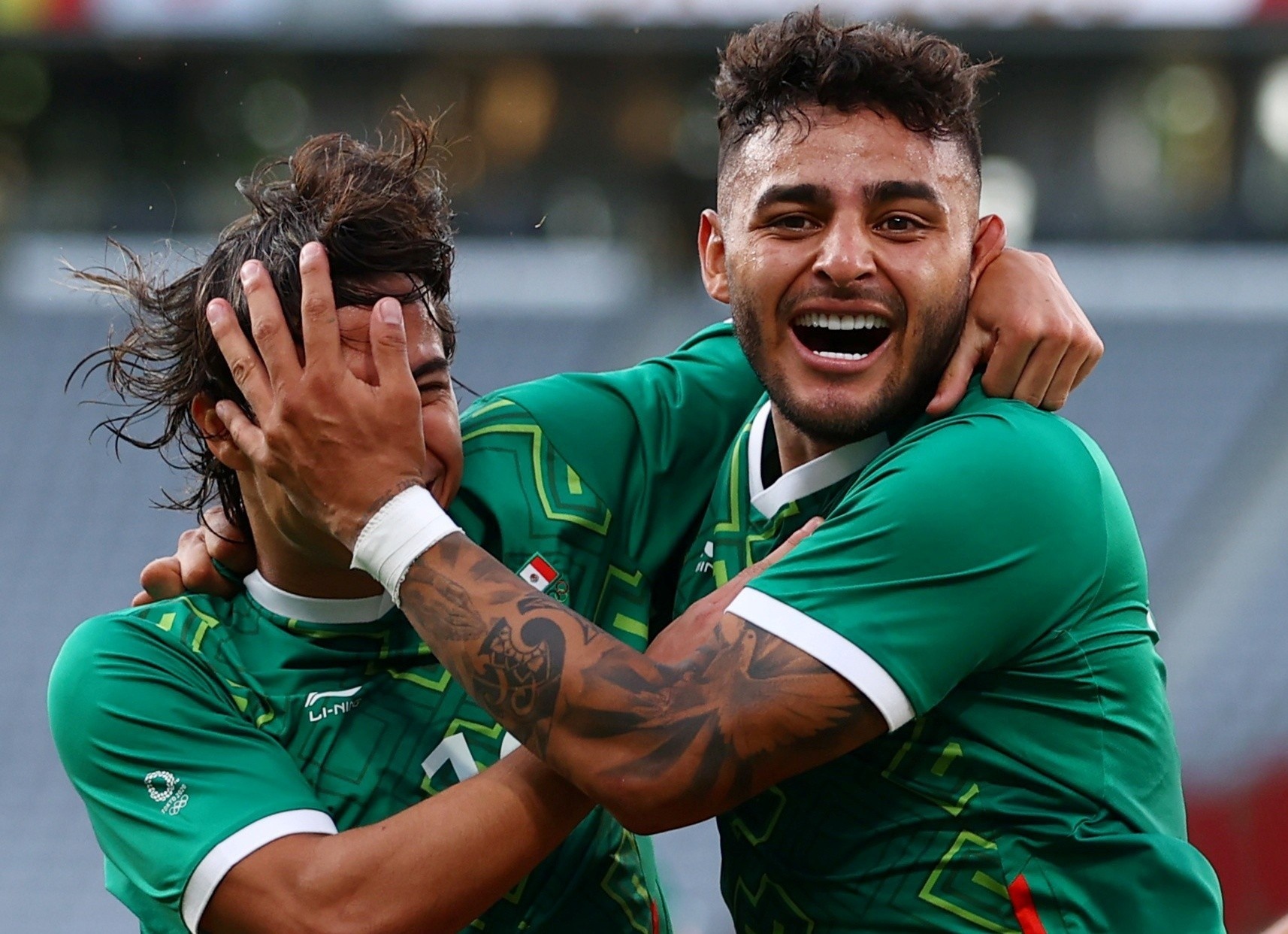 Mexico thang 4-1 truoc Phap o Olympic Tokyo hinh anh