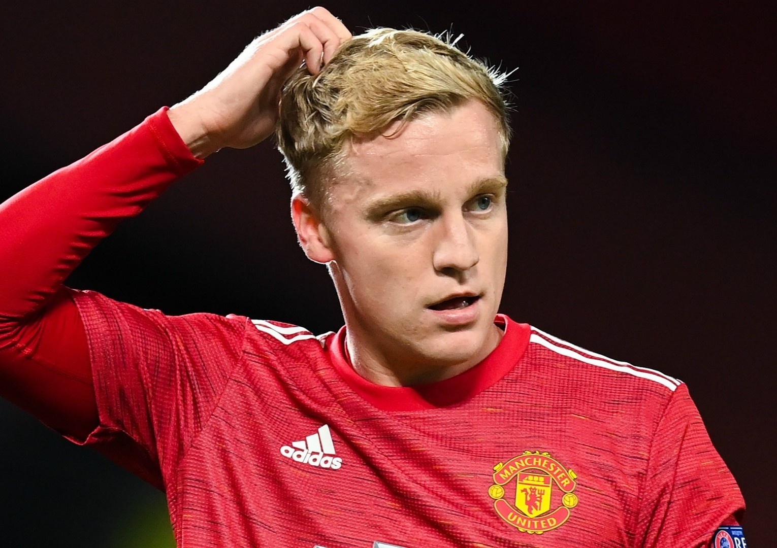 Van de Beek be tac o MU hinh anh