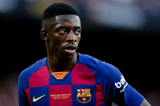 Barca doi thai do voi Dembele hinh anh