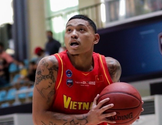 Tuyen thu bong ro Viet Nam choi mot tran bung no hinh anh