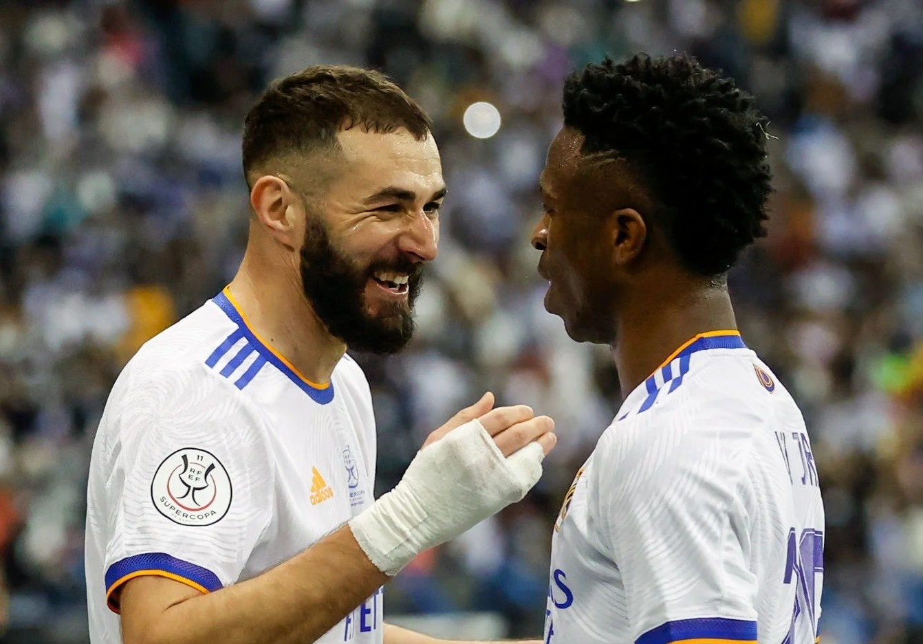 Real Madrid gianh danh hieu dau tien o mua nay hinh anh