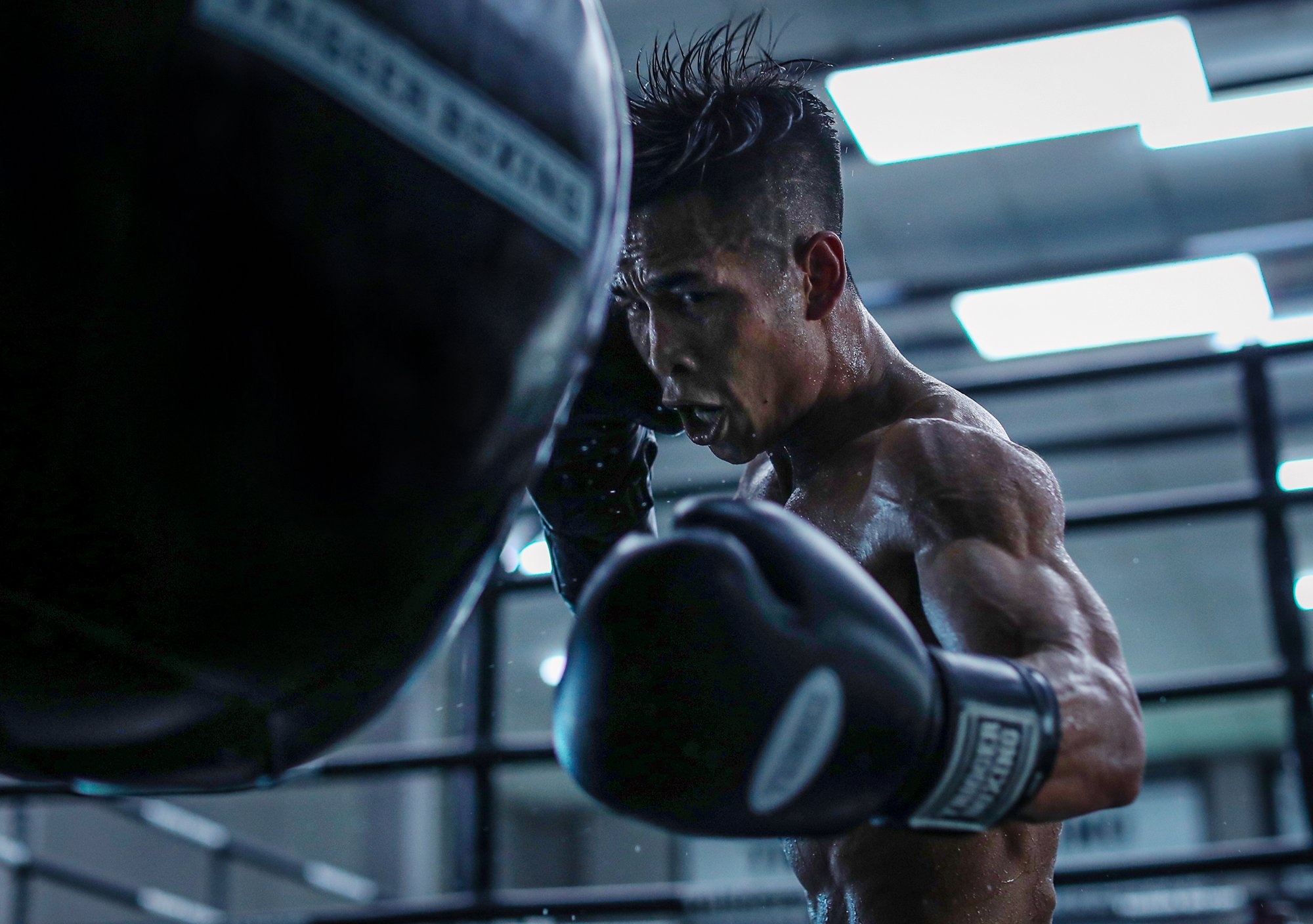 Buoi kho luyen cua ung vien HCV quyen anh tai SEA Games hinh anh