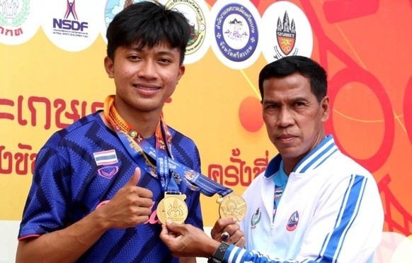 'Than dong' dien kinh Thai Lan tai SEA Games 31 hinh anh