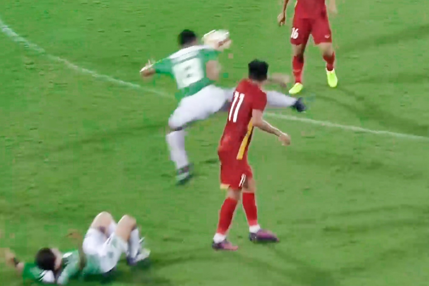 Tinh huong xo xat giua U23 Viet Nam va Indonesia hinh anh