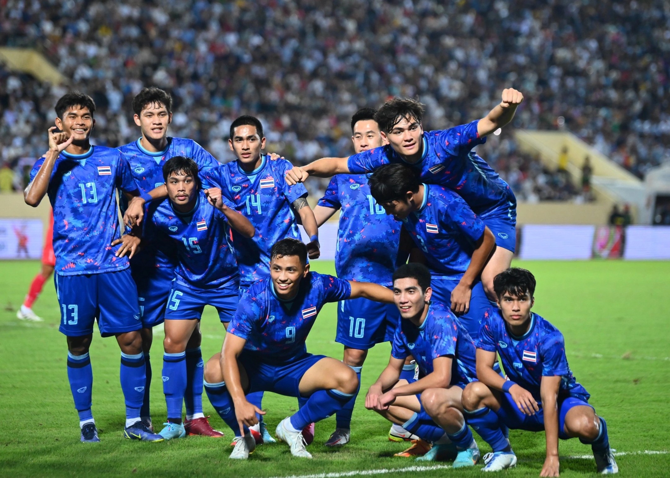U23 Thai Lan tranh Viet Nam o ban ket SEA Games 31 hinh anh