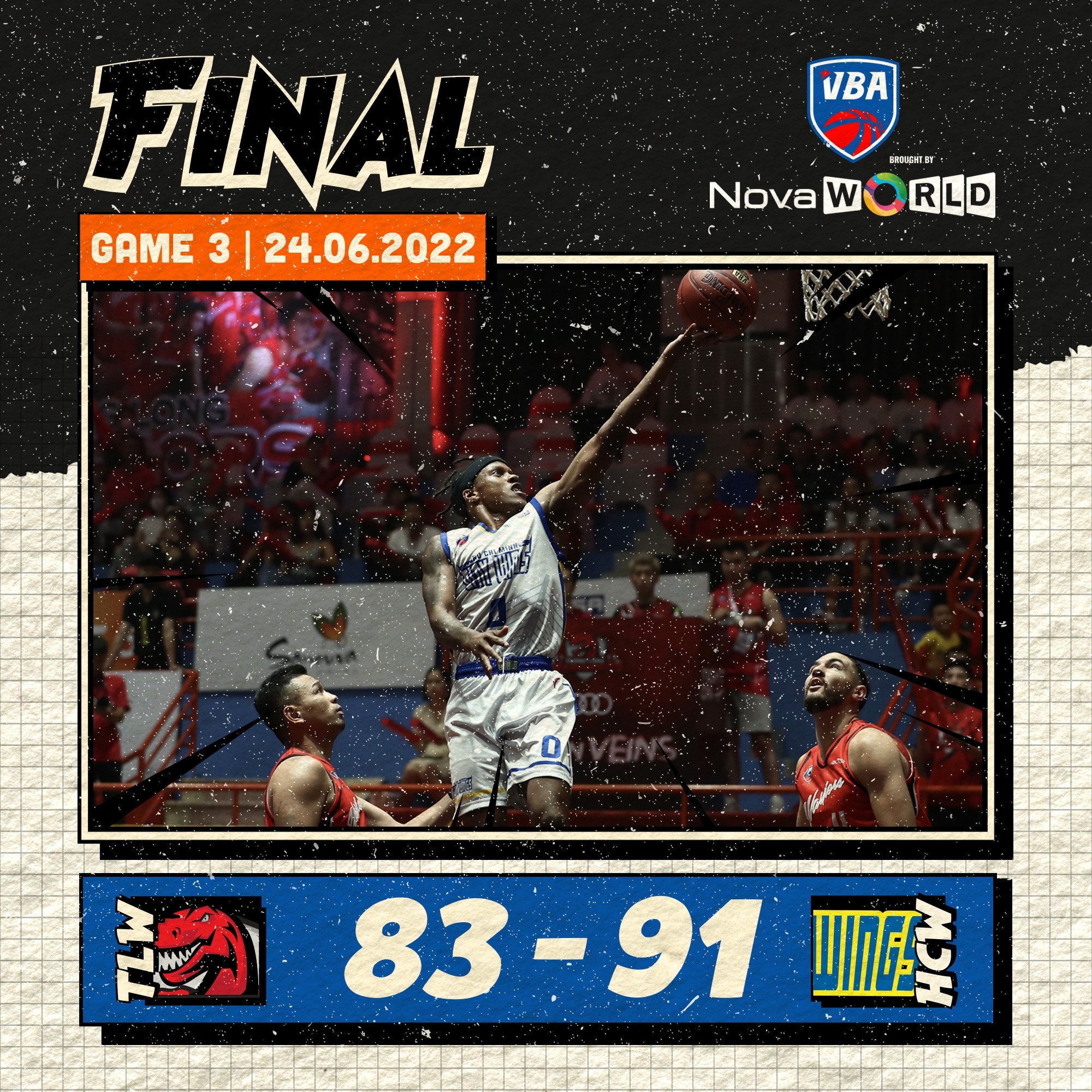 VBA 2022,  Thanglong Warriors,  Hochiminh City Wings anh 1