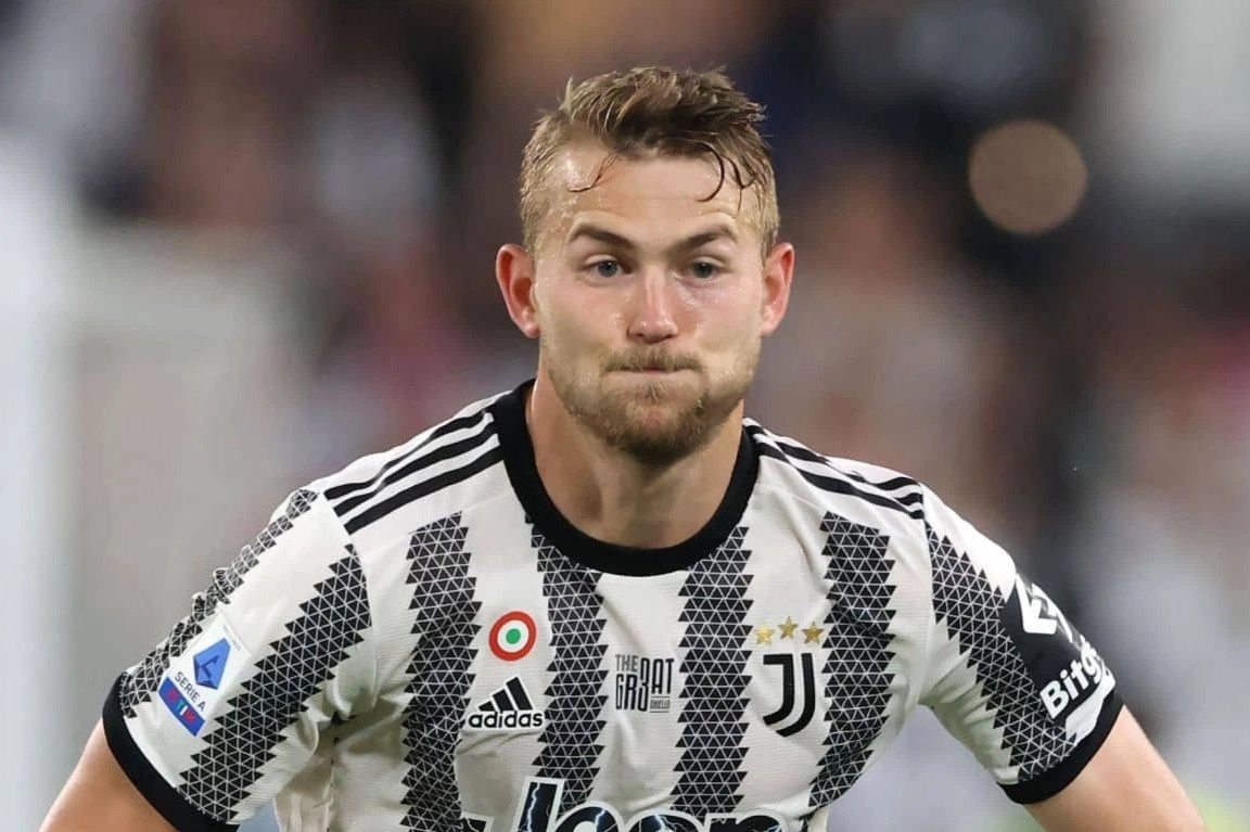 De Ligt ran nut quan he voi Juventus hinh anh