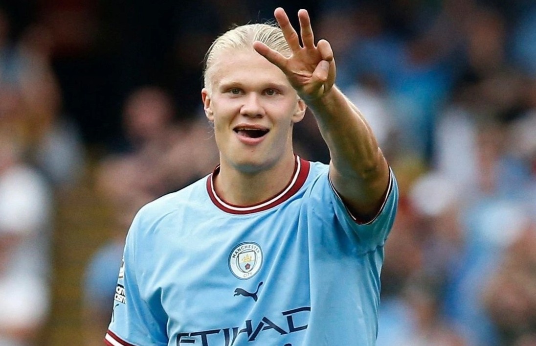 Haaland chua tung xem MU la mot lua chon hinh anh