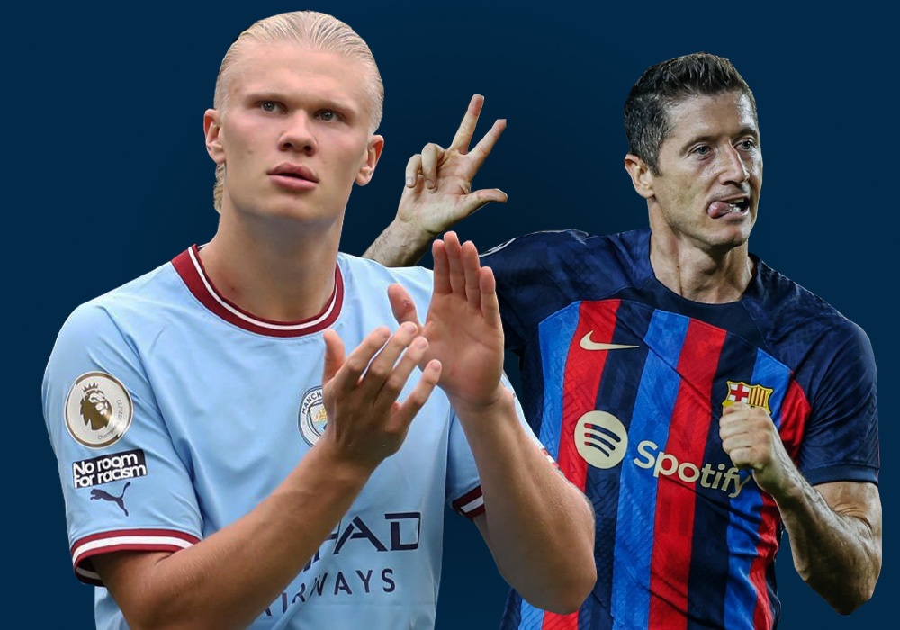 Ai can duoc Haaland o cuoc dua Chiec giay vang? hinh anh