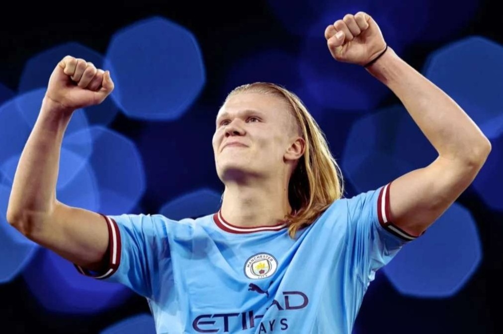 Pep khien dieu khoan giai phong hop dong cua Haaland thay doi hinh anh