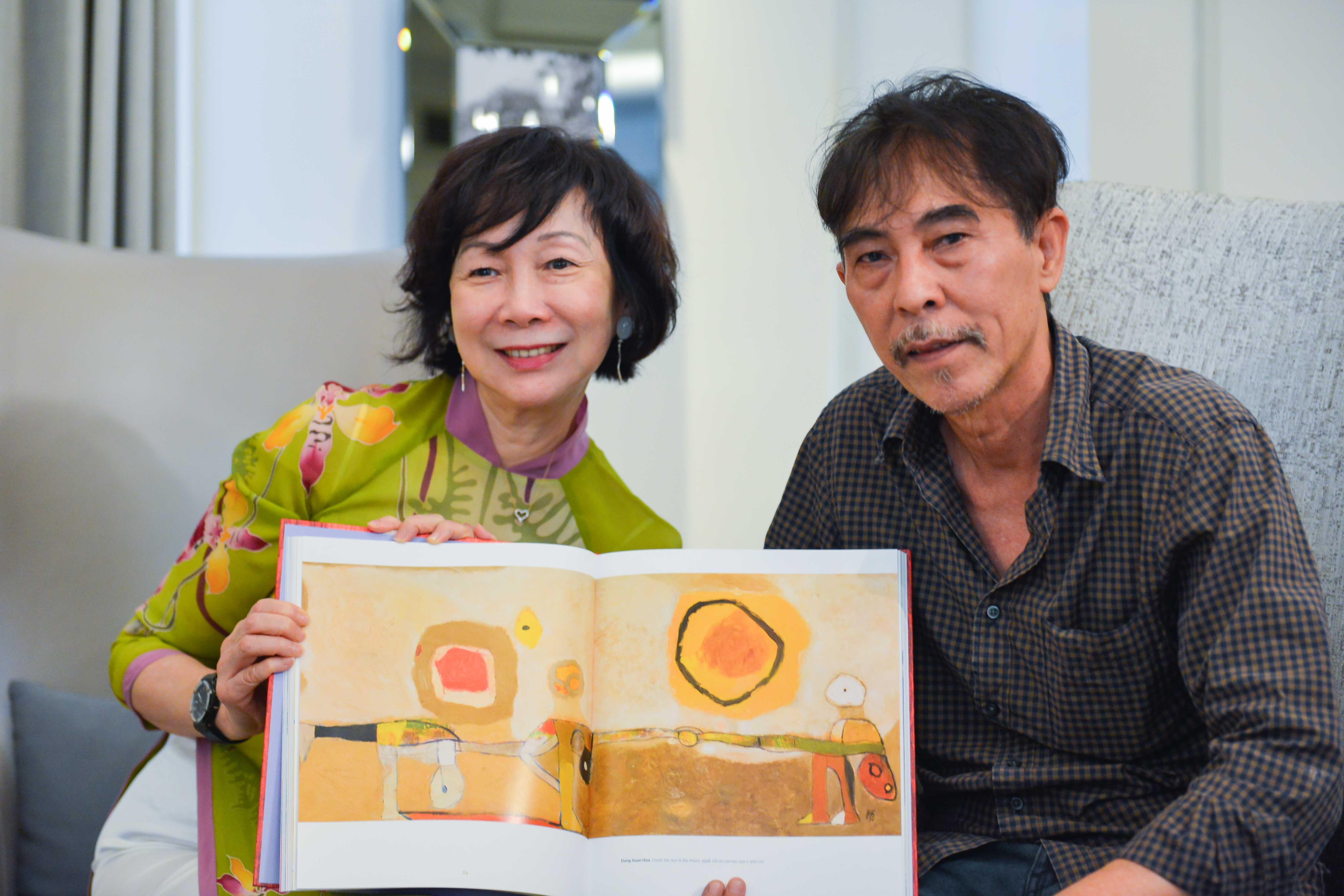 Khai mac trien lam tranh “Hanh trinh nghe thuat” anh 10