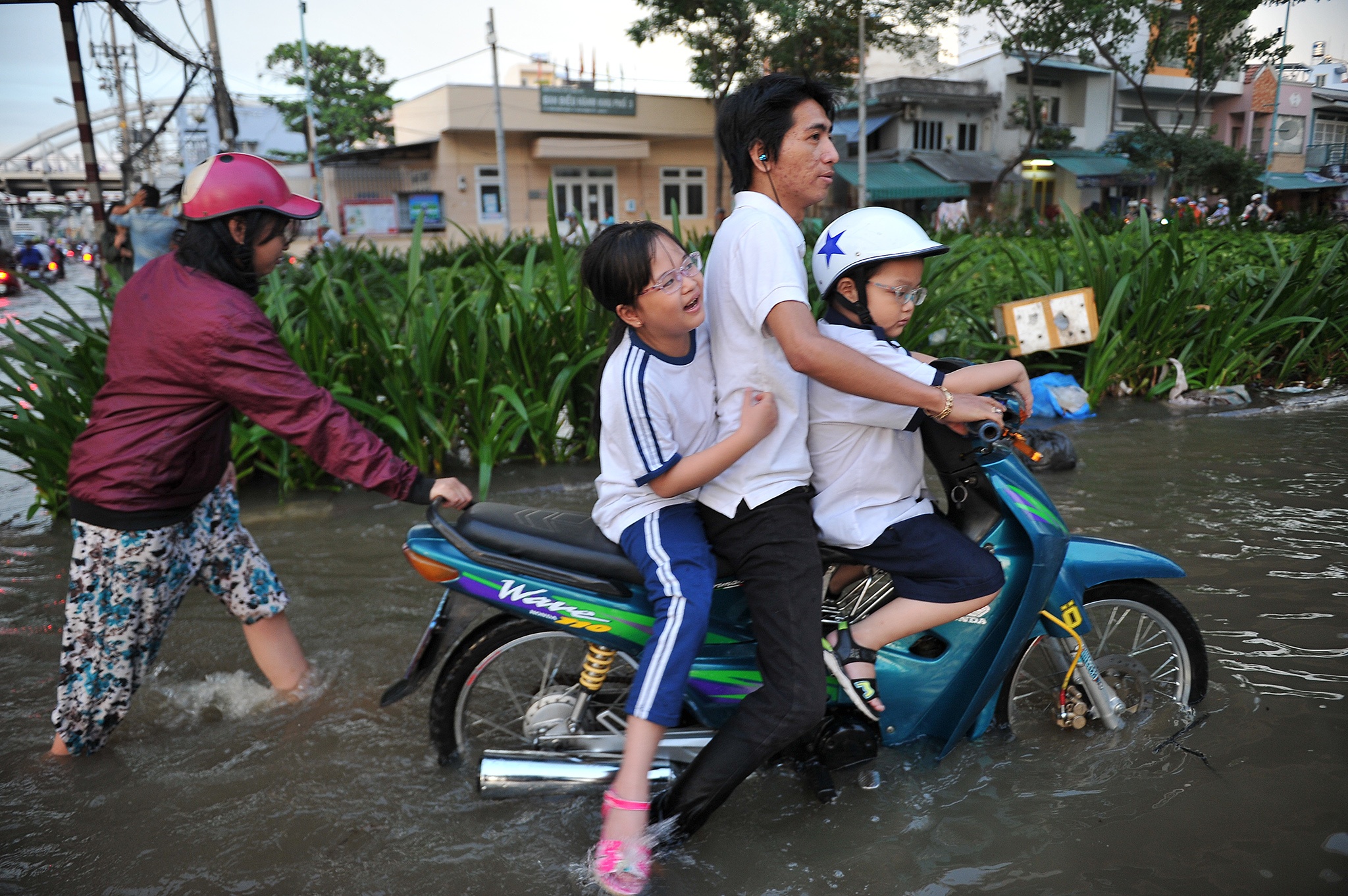 Duong Tran Xuan Soan quan 7 Sai Gon ngap anh 6