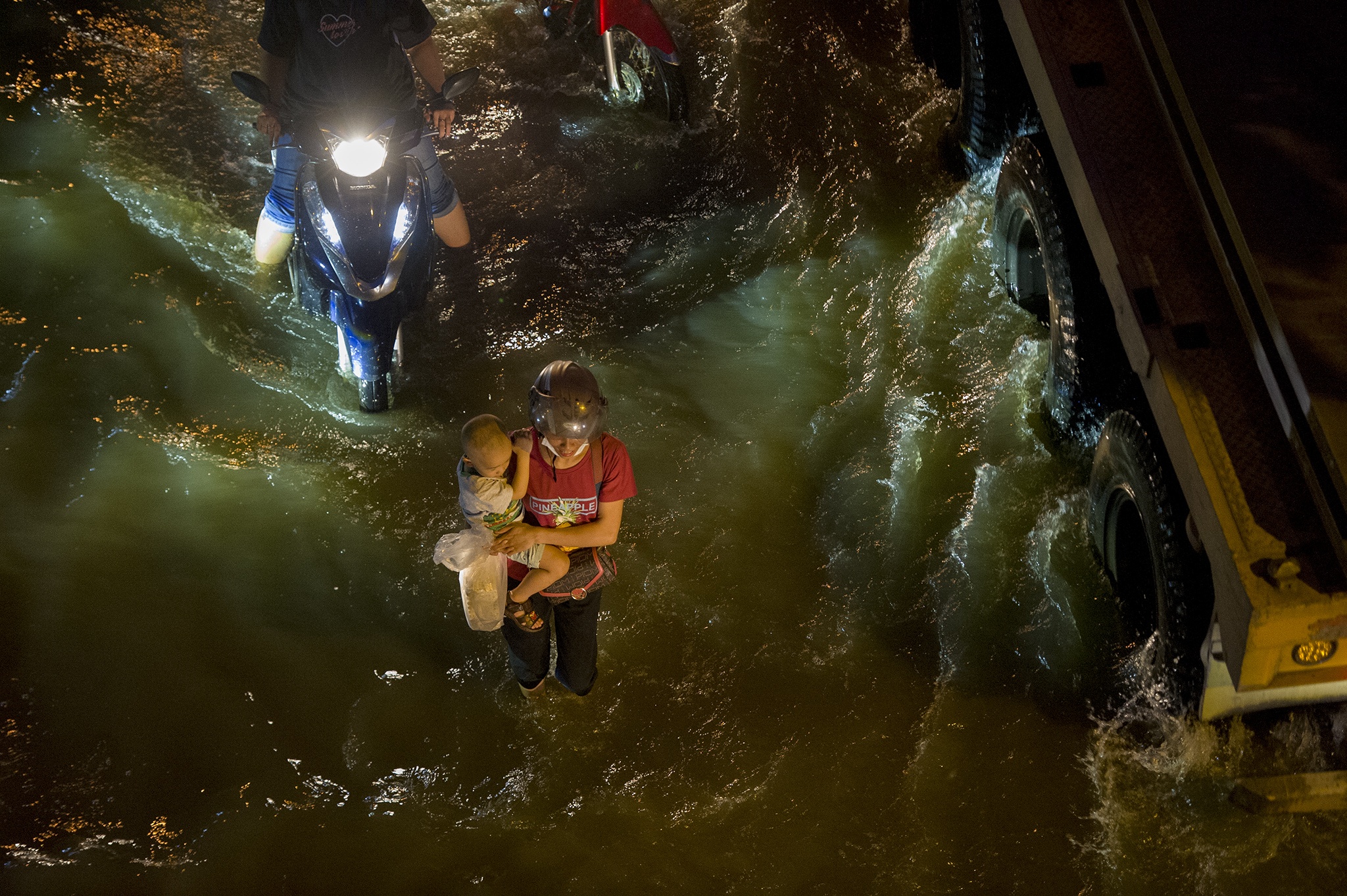 Duong Tran Xuan Soan quan 7 Sai Gon ngap anh 2