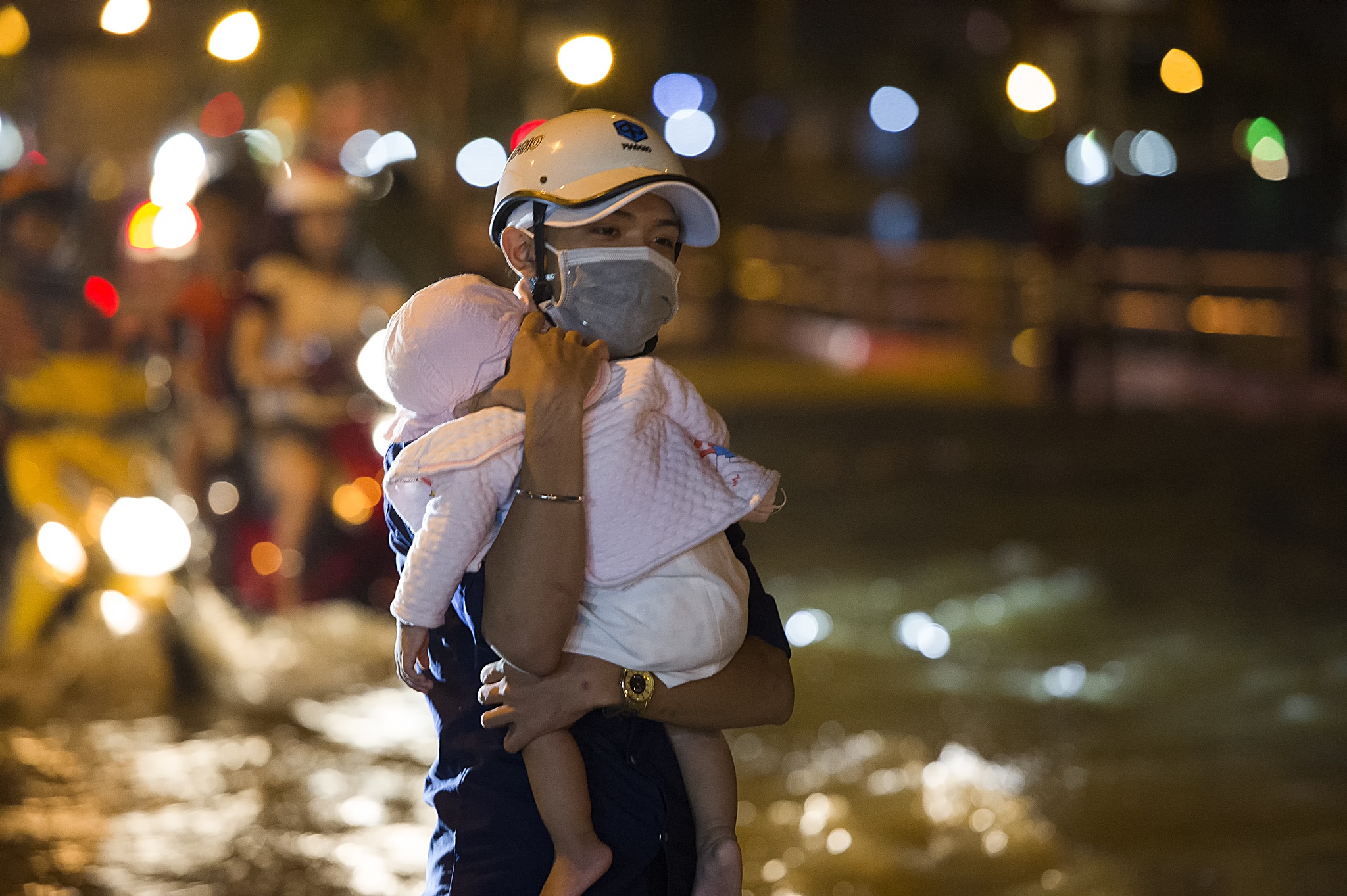 Duong Tran Xuan Soan quan 7 Sai Gon ngap anh 1