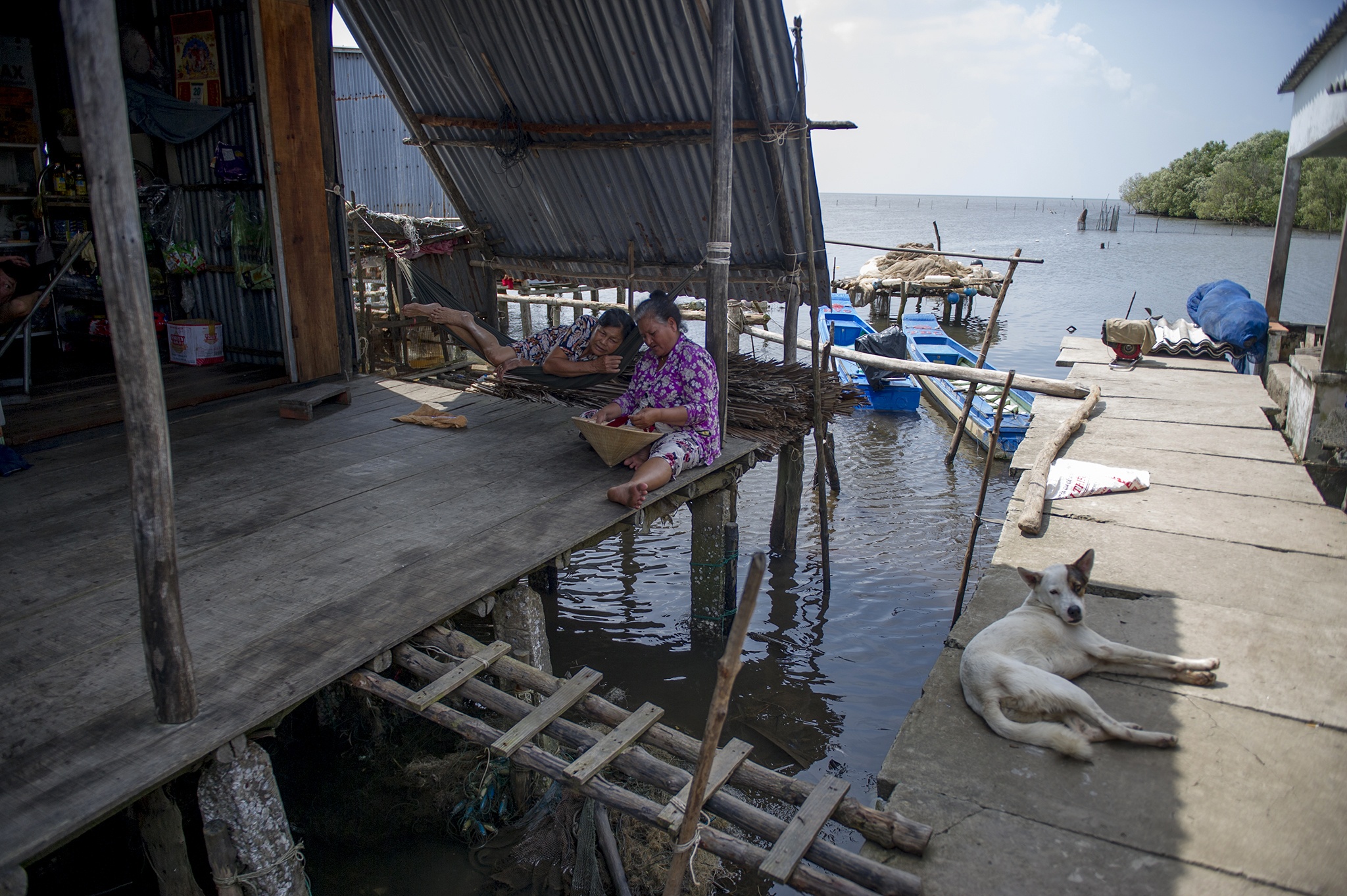 Ngheo doi that hoc o xom dao Ca Mau anh 2