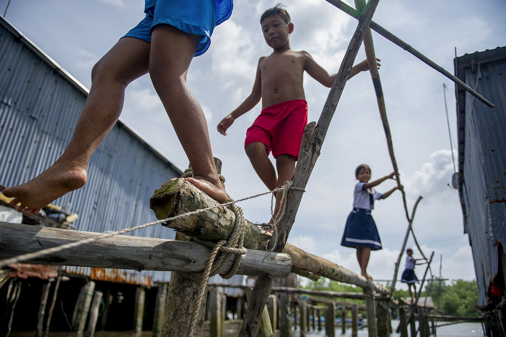 Ngheo doi that hoc o xom dao Ca Mau anh 8