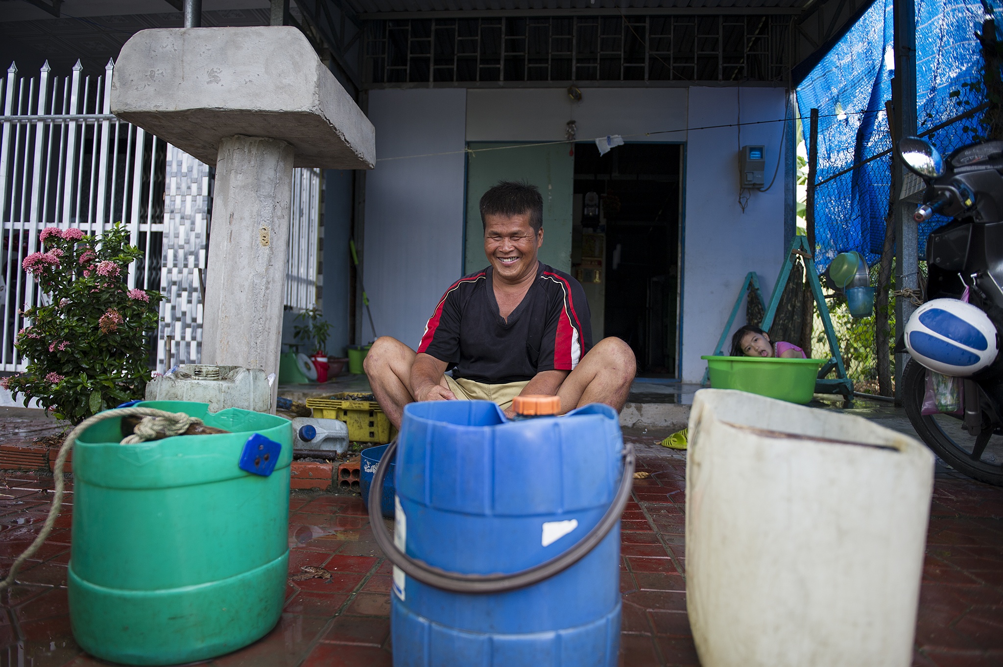 Hiệp sĩ mù ở biển Tây,  Chín Ân mù đi biển ở Kiên Giang ảnh 19 Hiep si mu o bien Tay,  Chin An mu di bien o Kien Giang anh 19