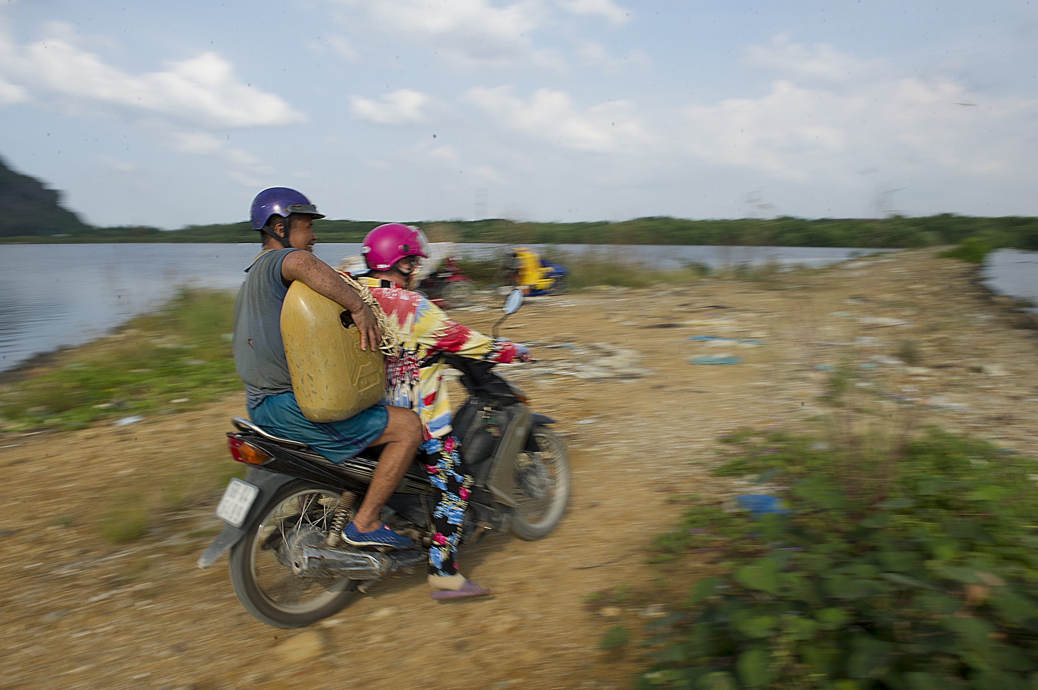 Hiệp sĩ mù ở biển Tây,  Chín Ân mù đi biển ở Kiên Giang ảnh 15 Hiep si mu o bien Tay,  Chin An mu di bien o Kien Giang anh 15