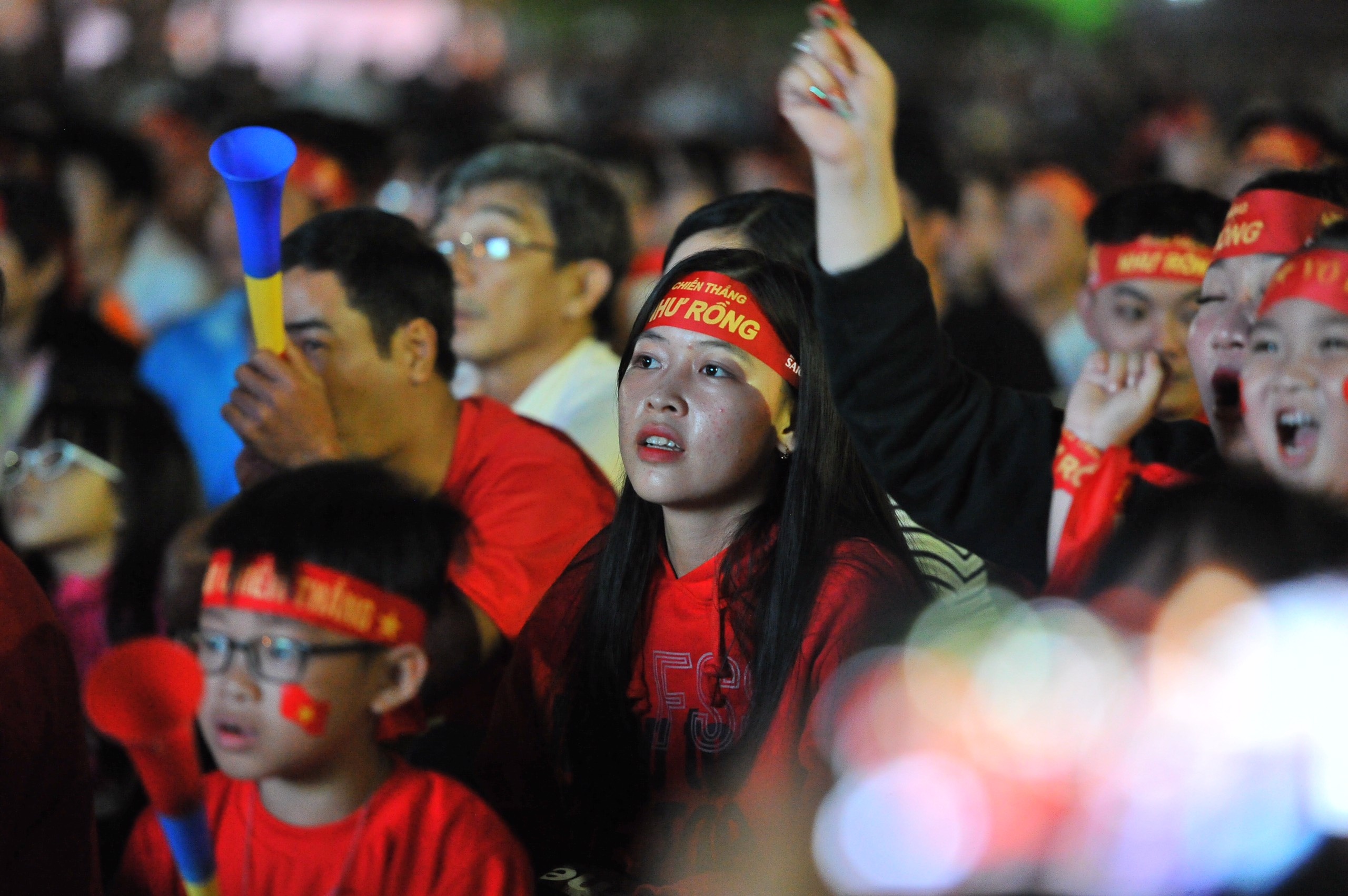 Người miền Tây cổ vũ U22 Việt Nam ảnh 5 Nguoi mien Tay co vu U22 Viet Nam anh 5