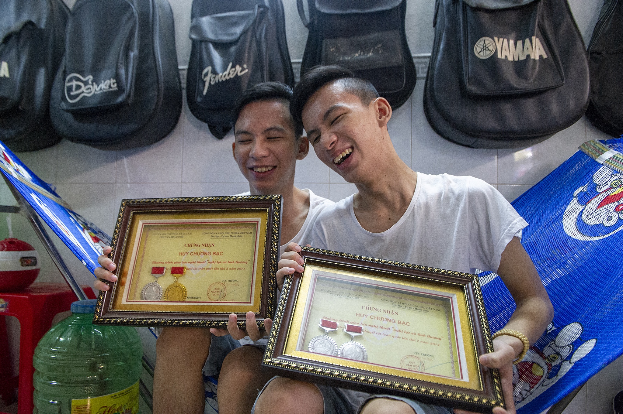 Doi song sinh khiem thi doat huy chuong bac tieng hat nguoi khuyet tat toan quoc anh 17