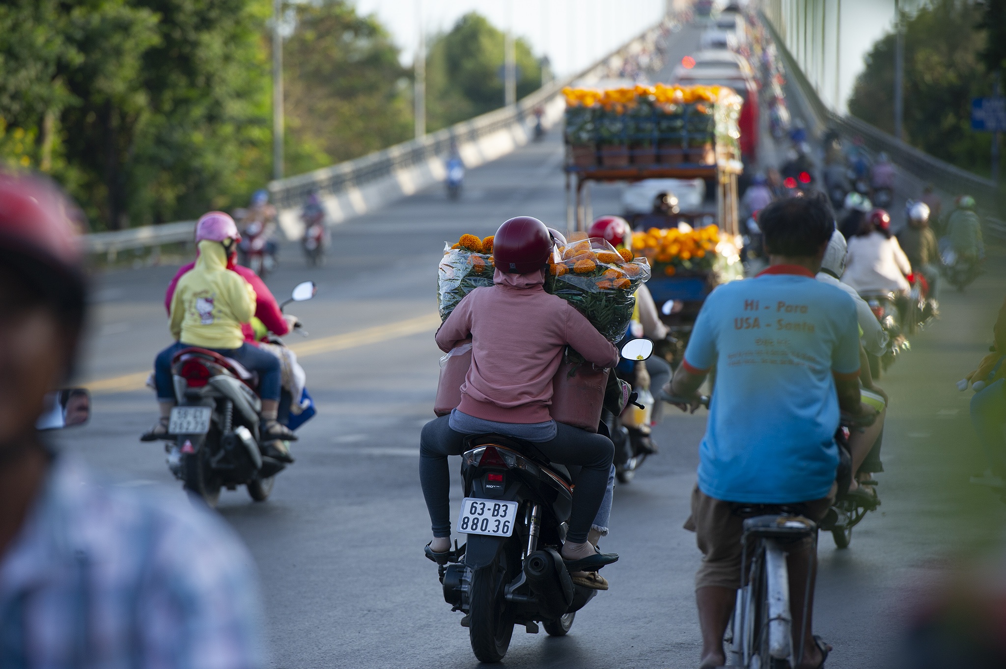 Nguoi mien Tay ve que an tet anh 6