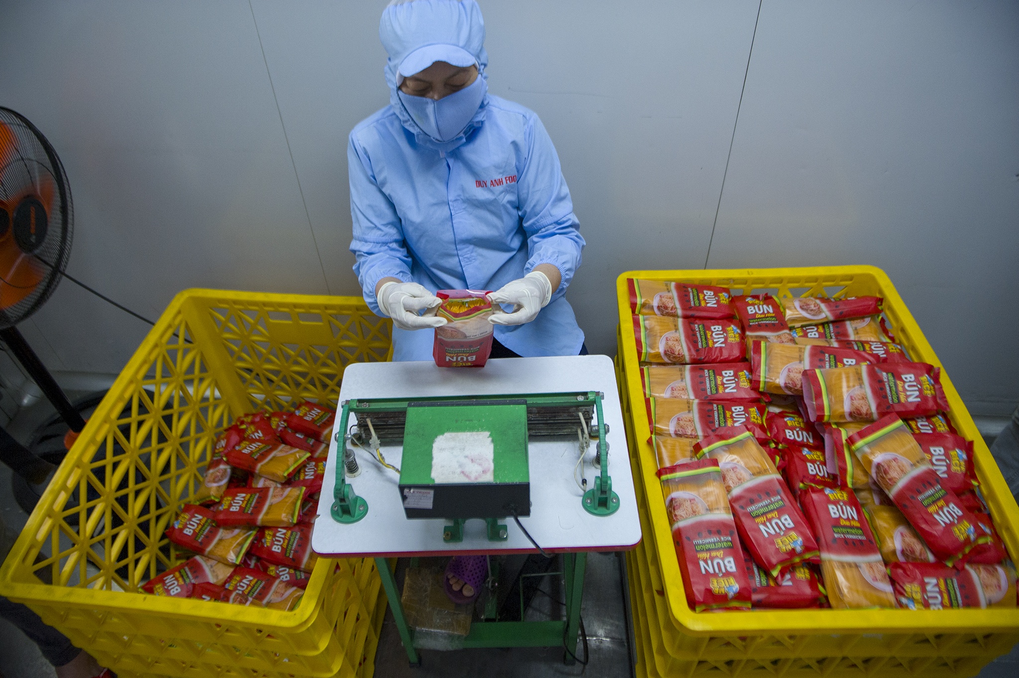 Bun dua hau,  banh trang thanh long xuat khau anh 8