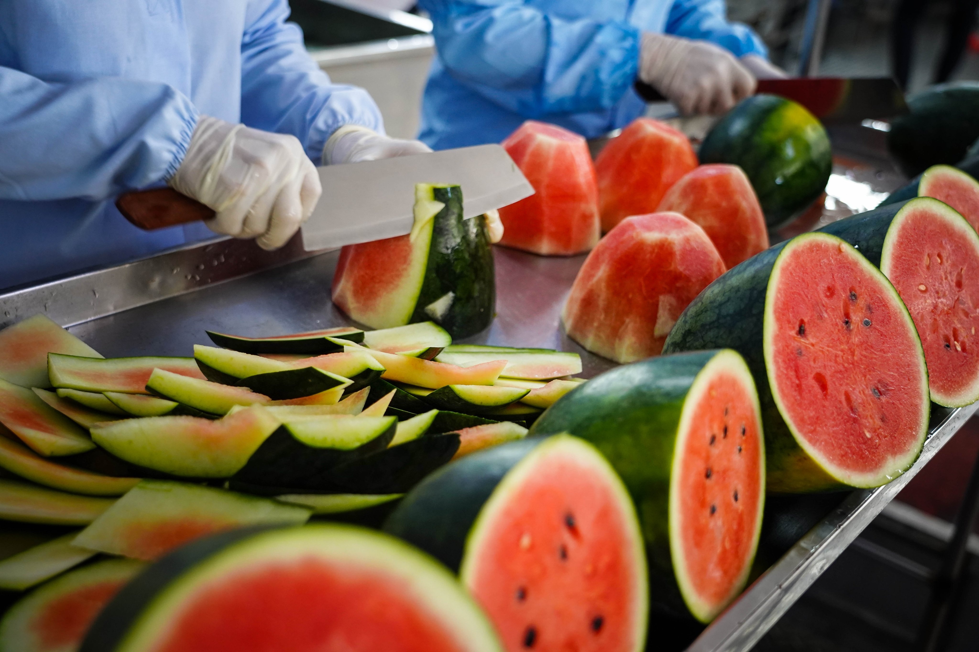 Bun dua hau,  banh trang thanh long xuat khau anh 4