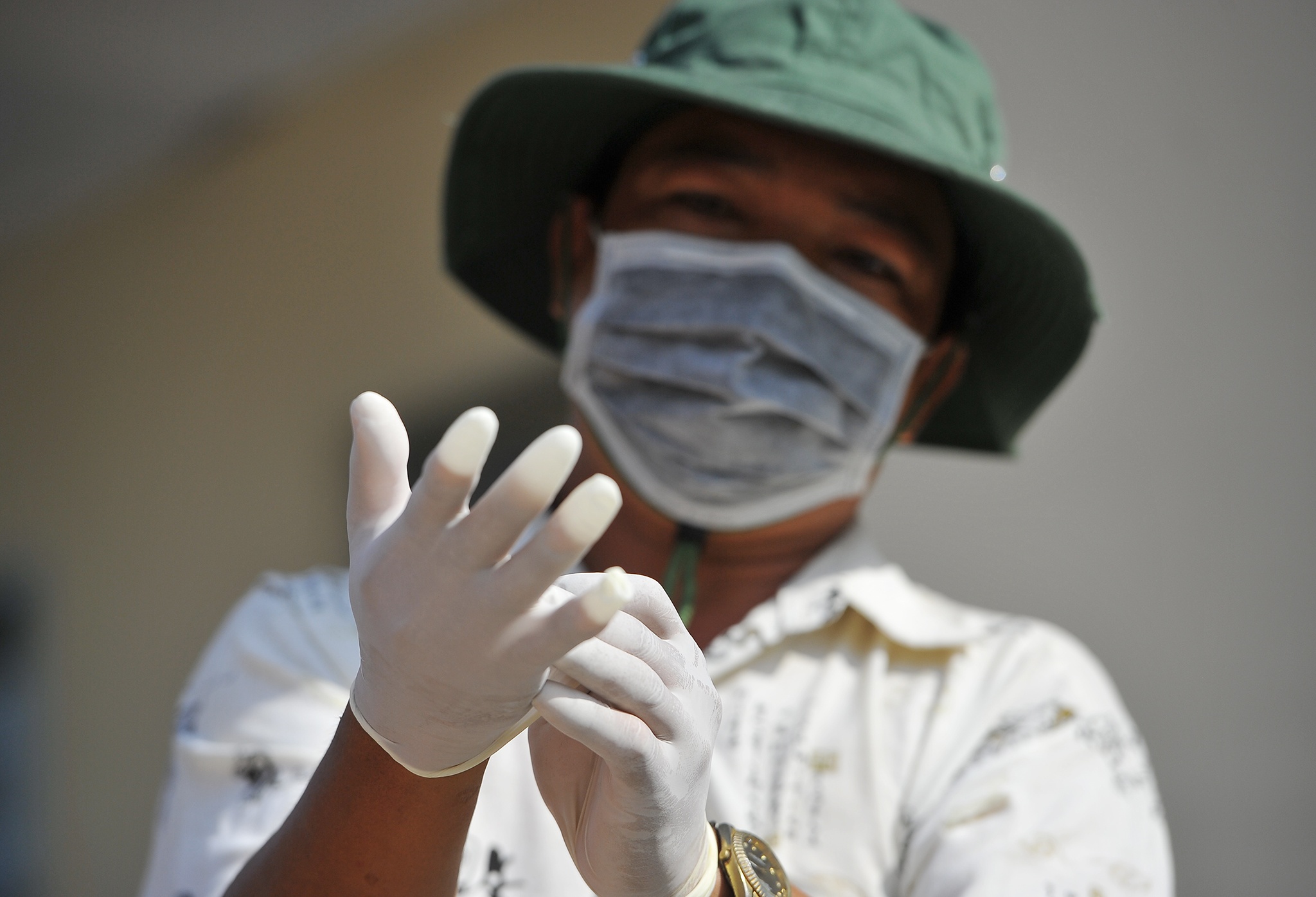 Can canh noi cach ly 303 nguoi tu Han Quoc ve Can Tho,  Truong quan su TP Can Tho cach ly 303 nguoi anh 7