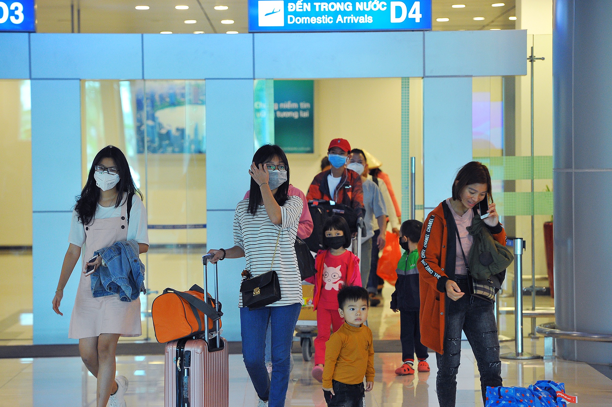 San bay Can Tho hoat dong binh thuong,  San bay Can Tho vang khach,  San bay Can Tho don du khach Han Quoc anh 7