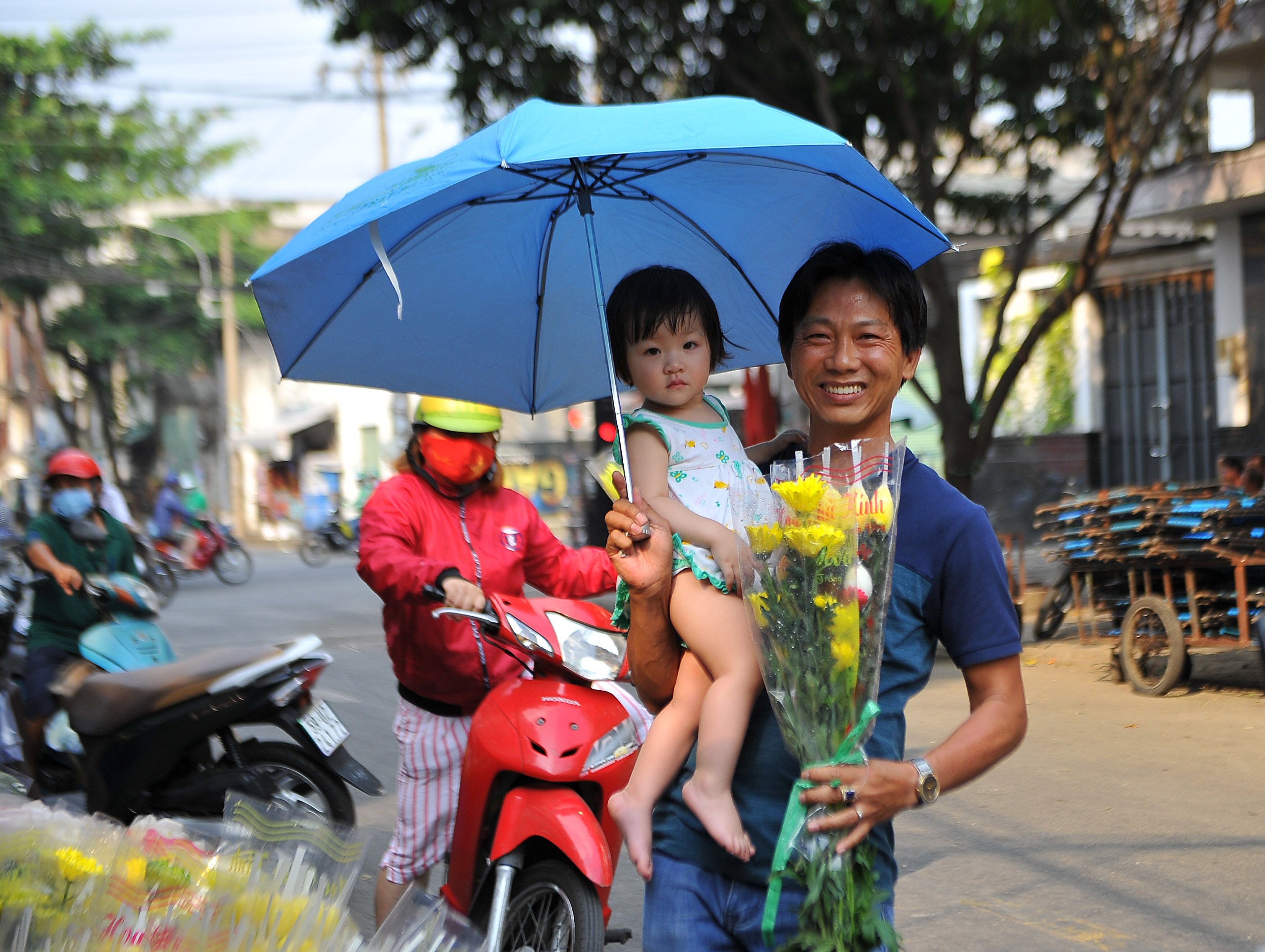cho hoa TP.HCM vang nguoi mua du gia giam manh anh 7
