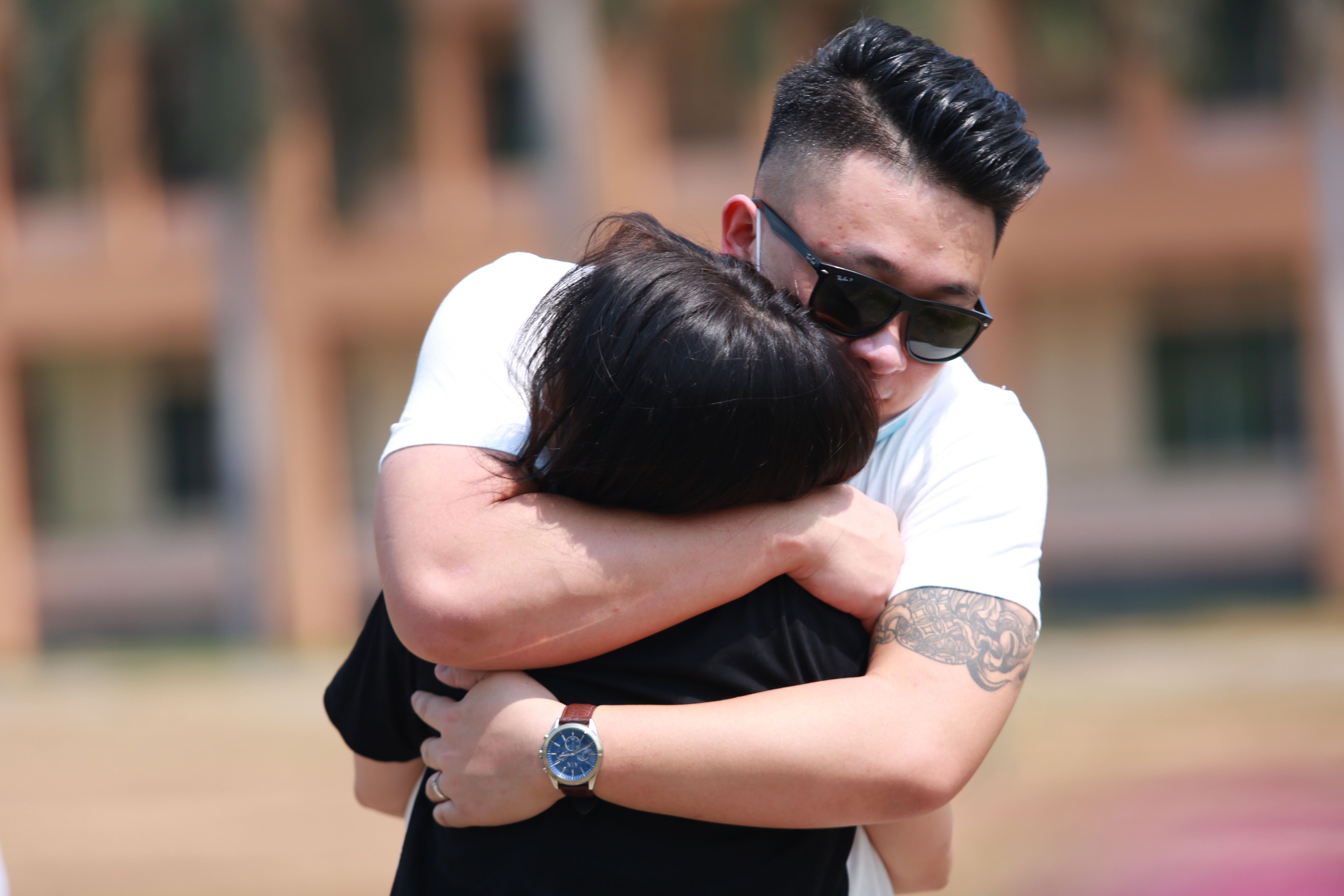 Khoanh khac gap lai nguoi than sau nhung ngay cach ly o TP.HCM hinh anh