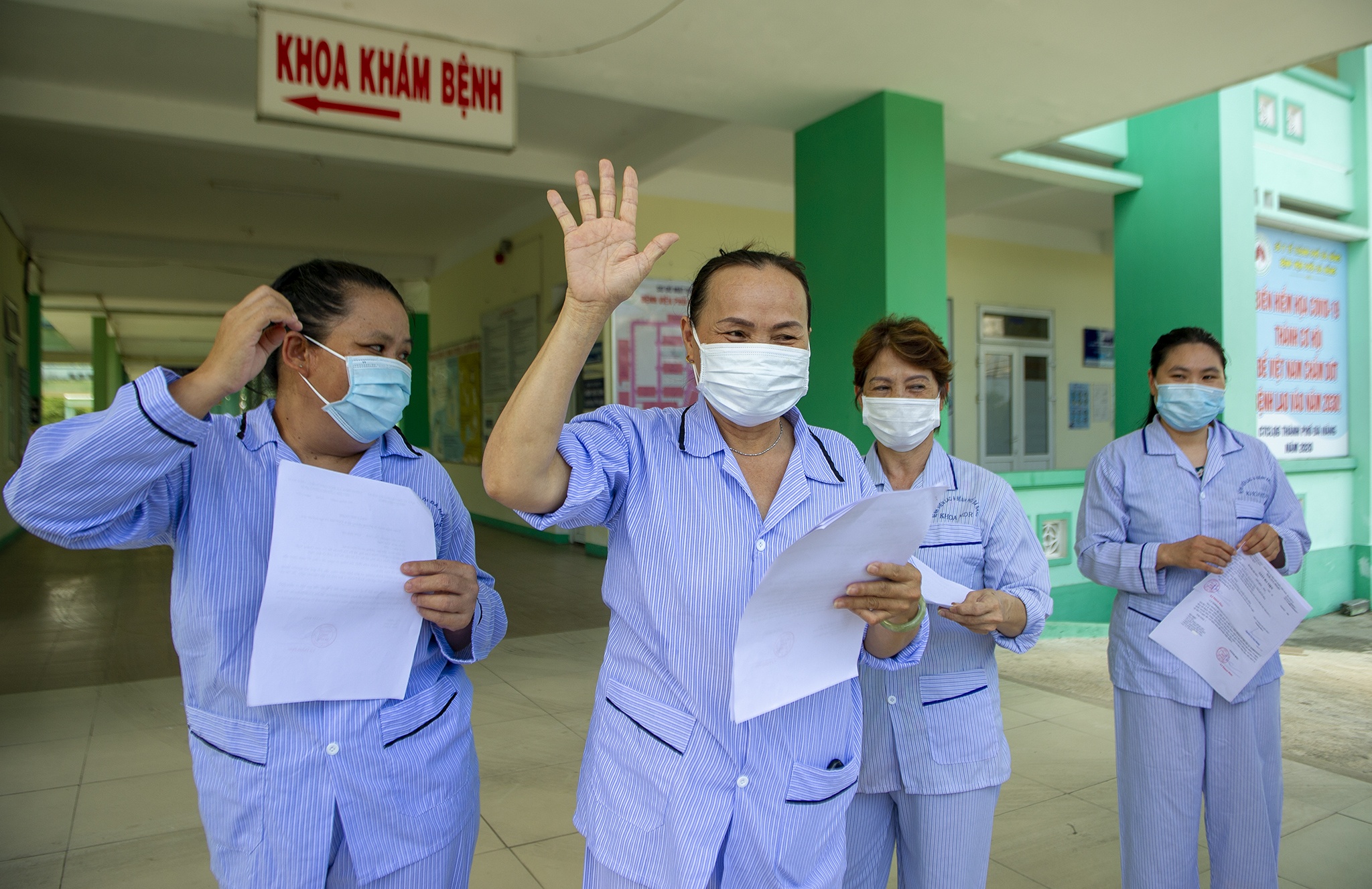 4 benh nhan Covid-19 o Da Nang xuat vien hinh anh