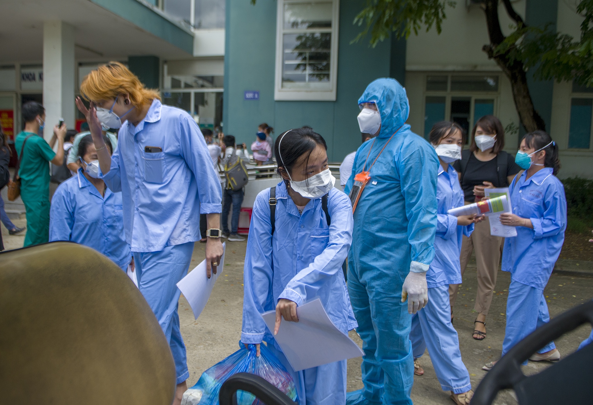 benh nhan Covid-1 xuat vien anh 4