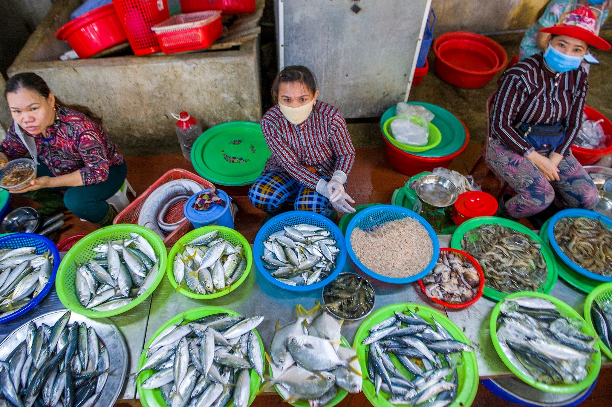 Cho co 3 nguoi mac Covid-19 o Da Nang hoat dong tro lai hinh anh