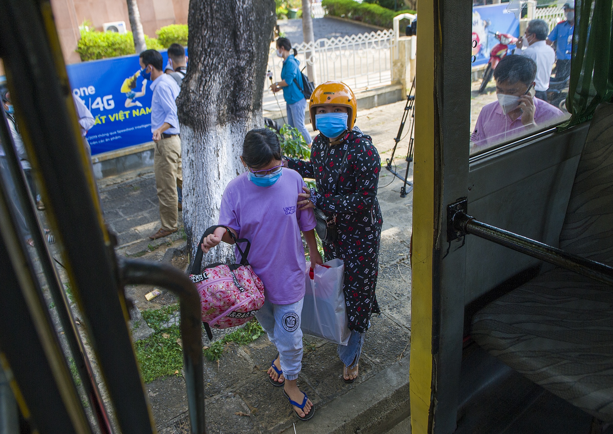 Hoc sinh Quang Nam roi tam dich Da Nang anh 3