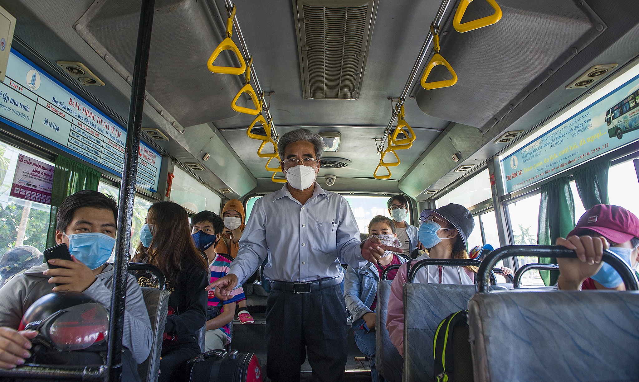 Hoc sinh Quang Nam roi tam dich Da Nang anh 5