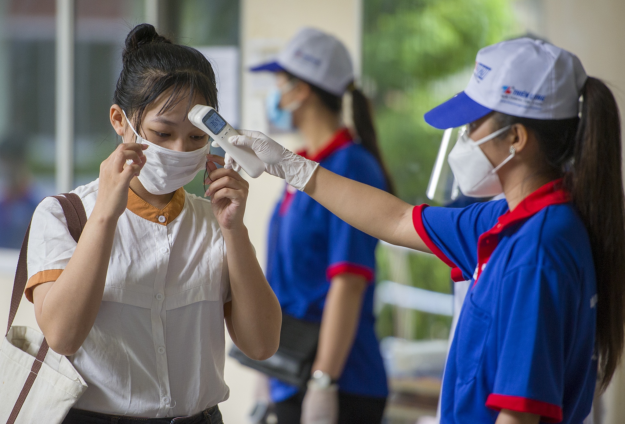 Thi sinh Da Nang thi tot nghiep THPT anh 3