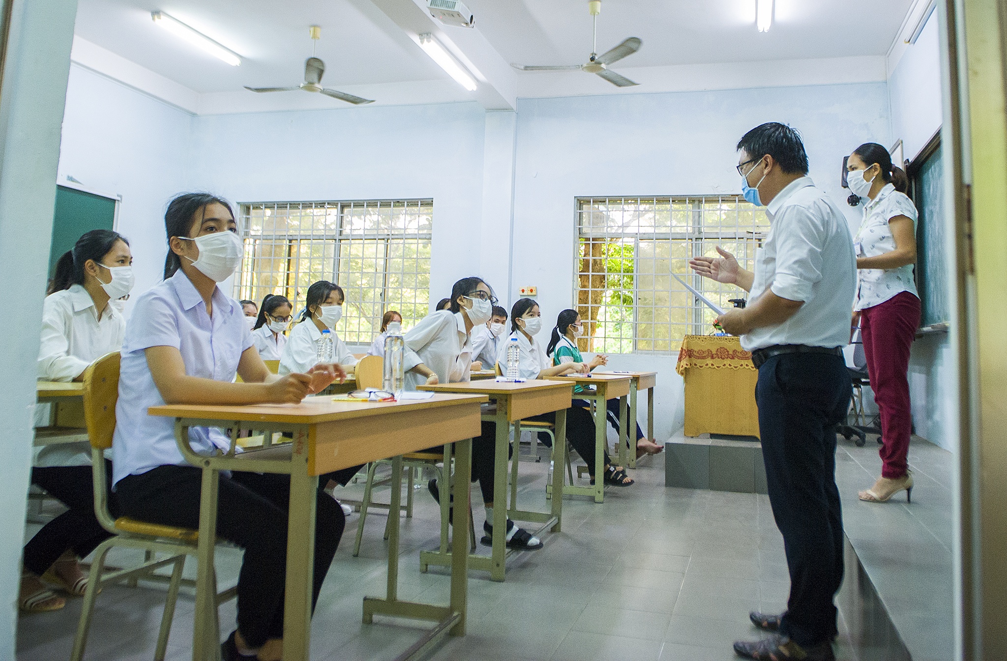 Thi sinh Da Nang thi tot nghiep THPT anh 11