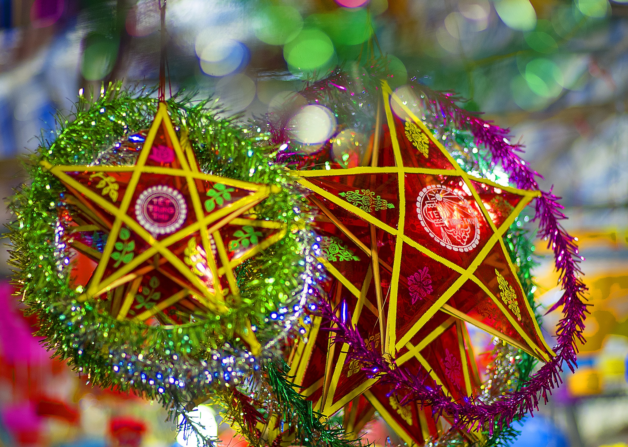 Gioi tre check-in pho long den anh 2