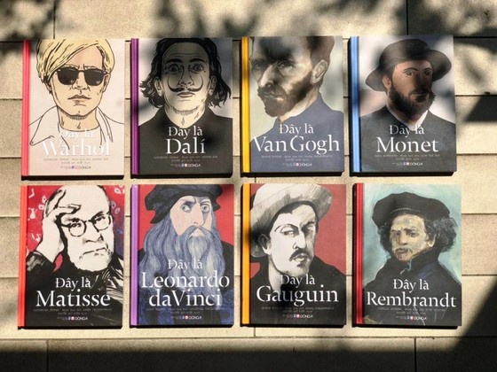 Bo sach ve 8 danh hoa vi dai cua the gioi hinh anh