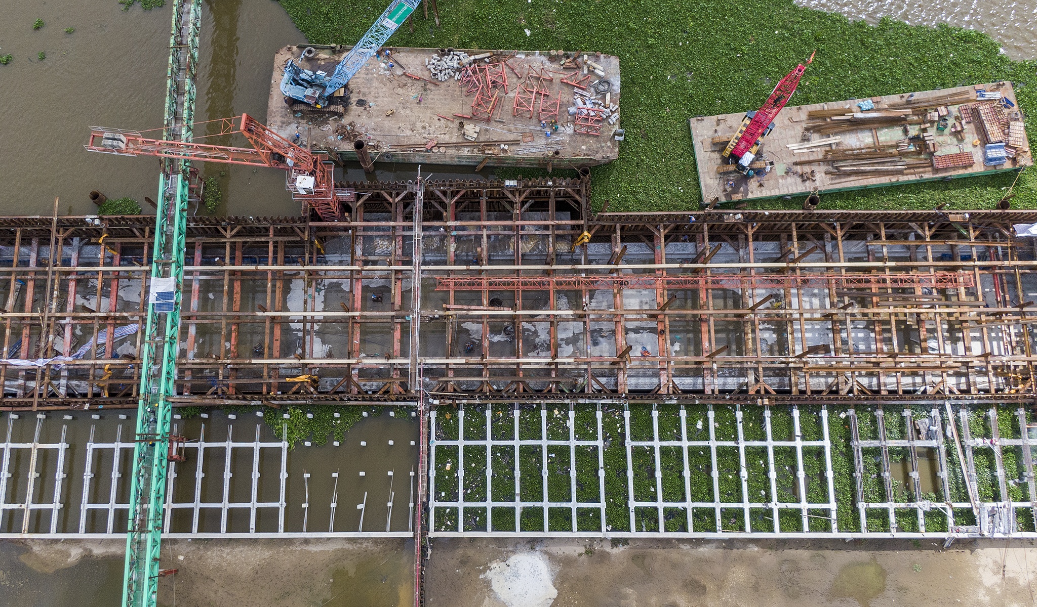 Cong ngan man Cai Lon - Cai Be anh 2