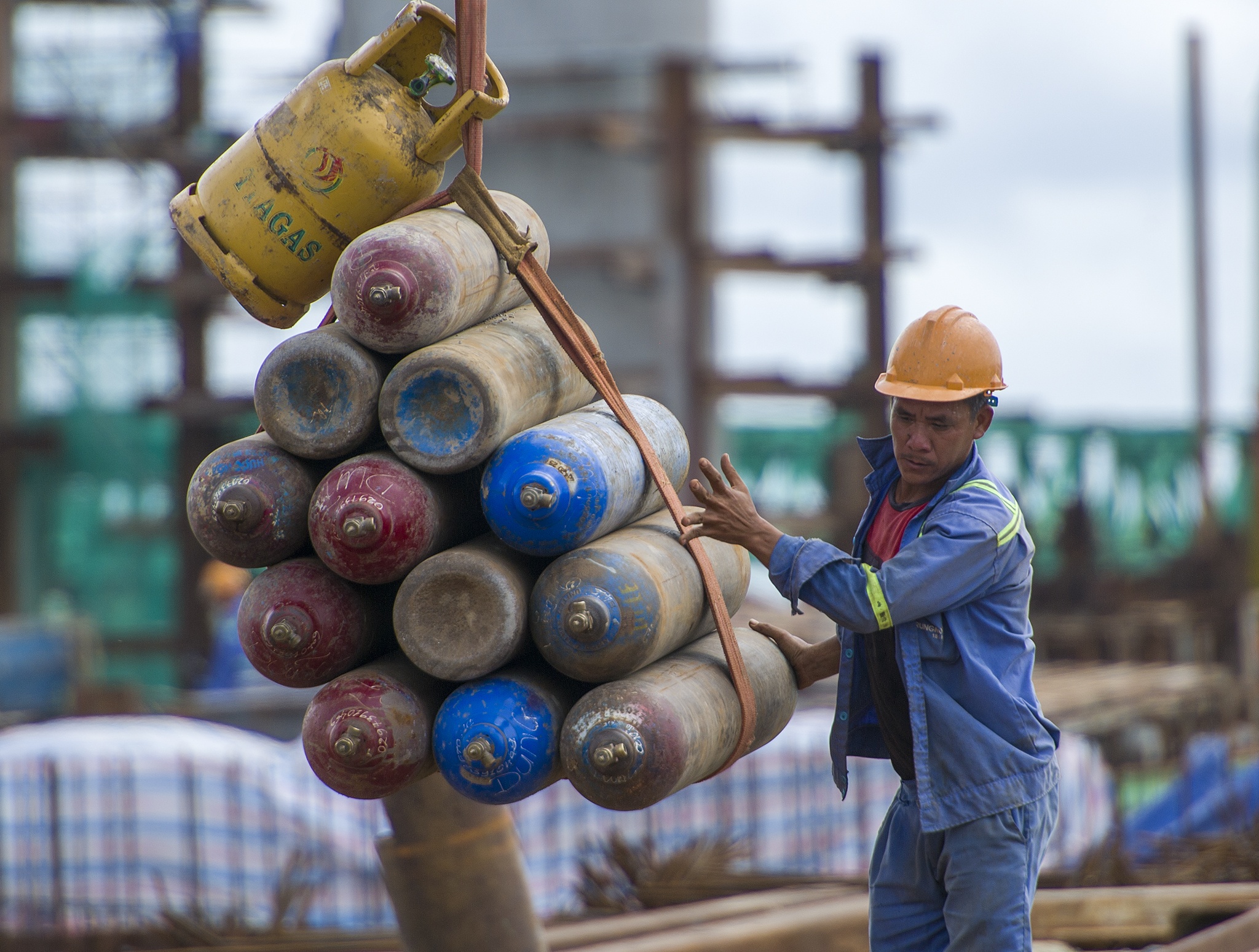 Cong ngan man Cai Lon - Cai Be anh 6