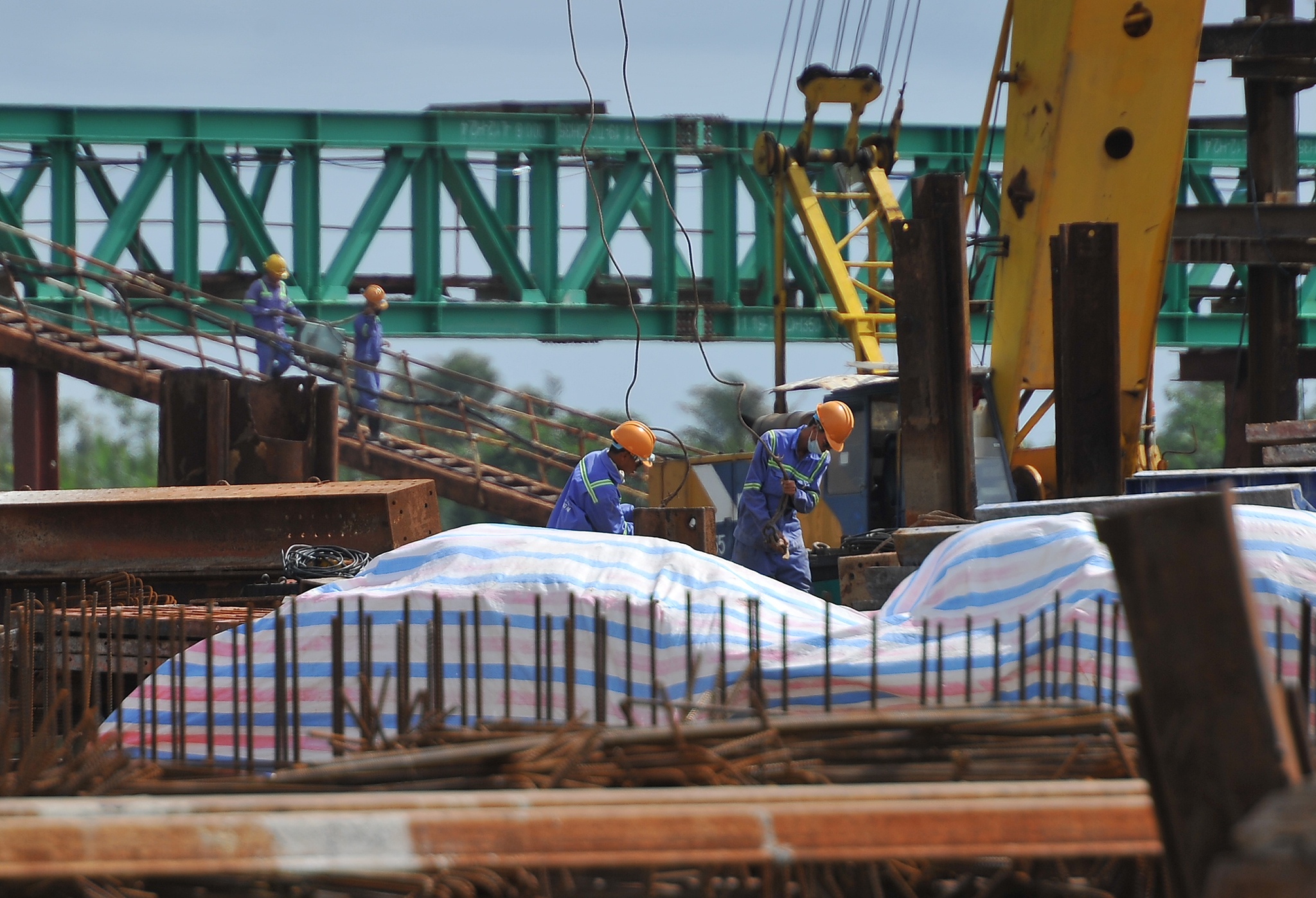 Cong ngan man Cai Lon - Cai Be anh 8