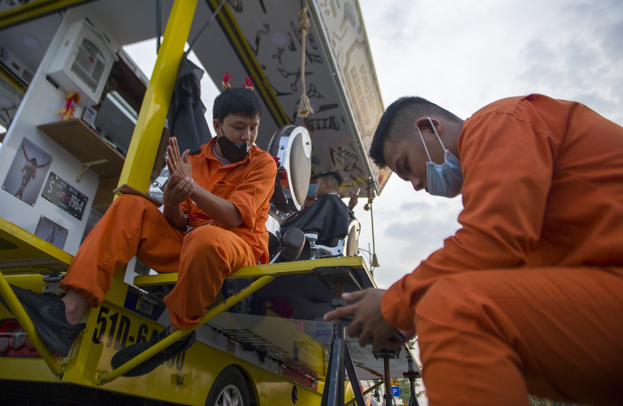 Hot toc luu dong o TP.HCM anh 7