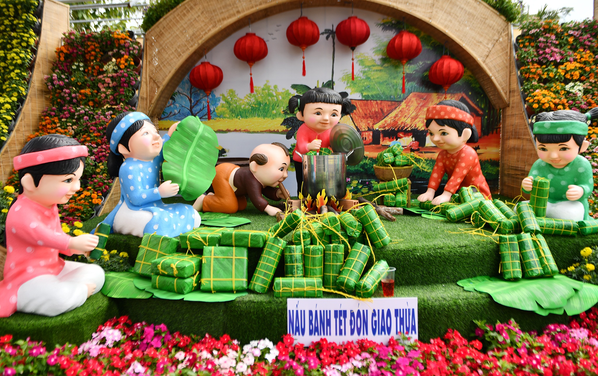 Duong hoa Tet TP Can Tho anh 9