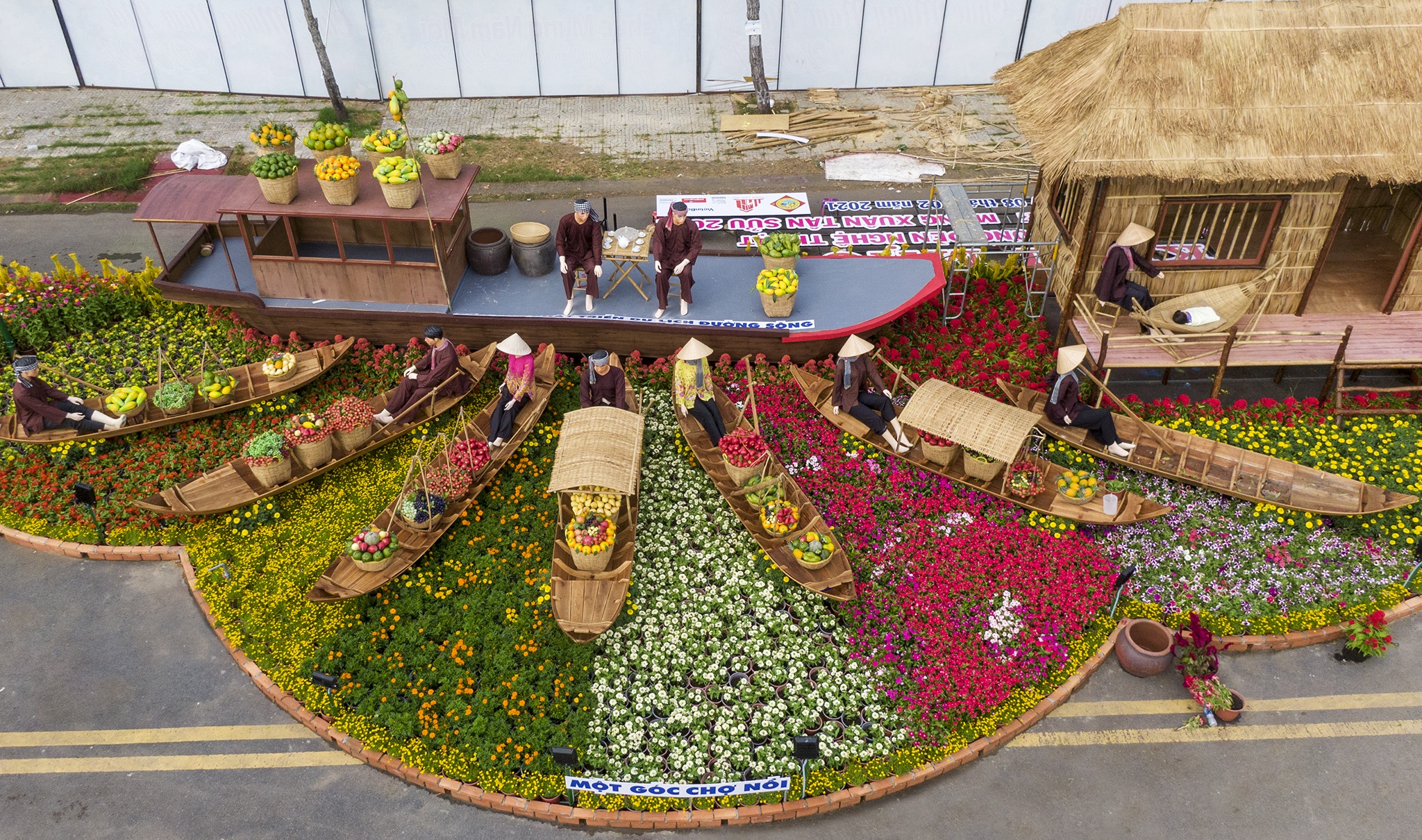 Duong hoa Tet TP Can Tho anh 6