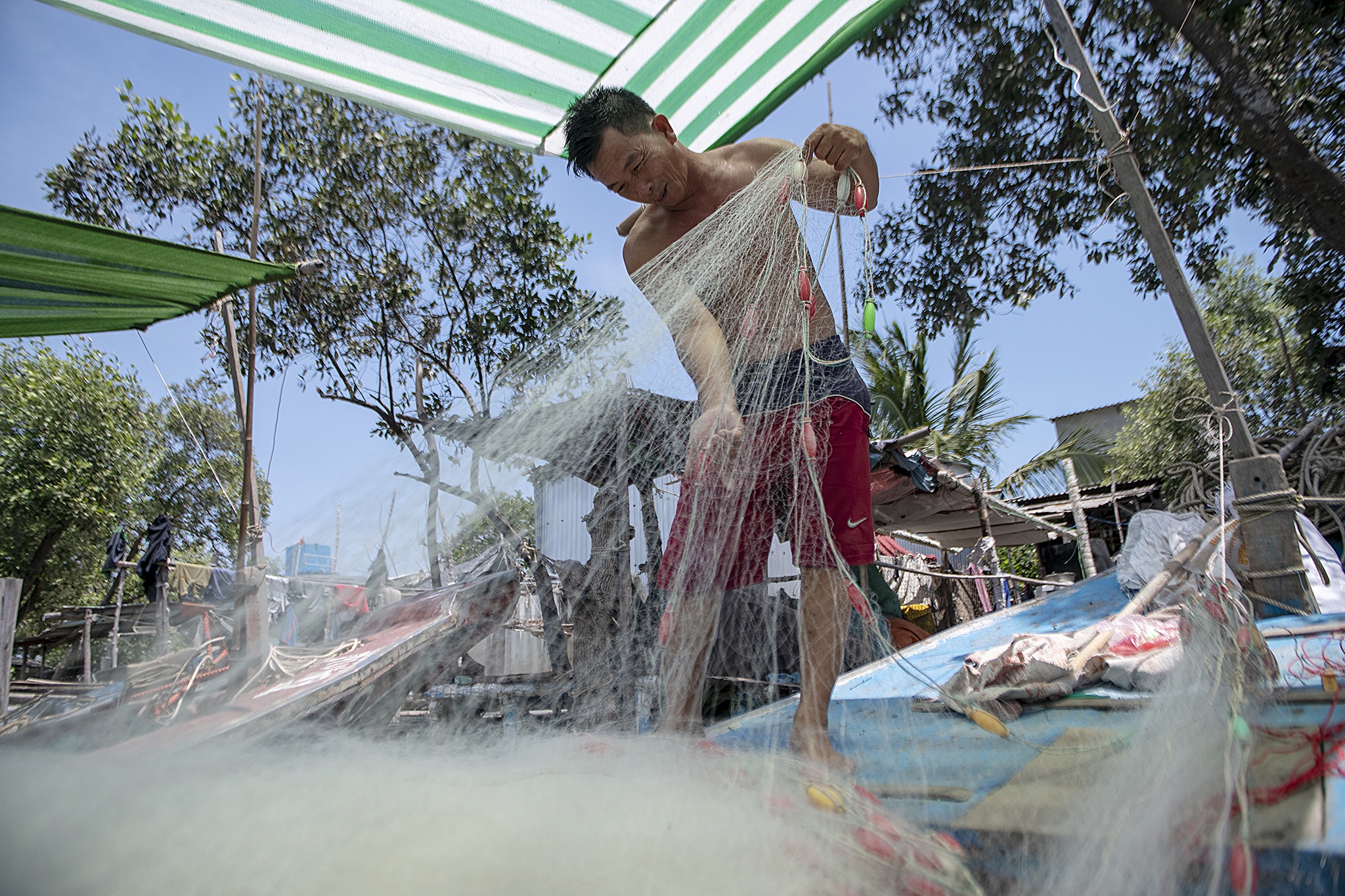 Cuoc song xa dao Thanh An anh 4